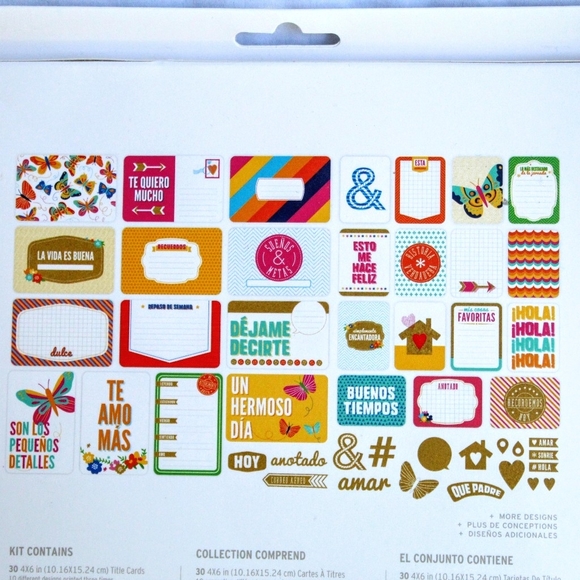 En Español Scrapbook Kit "Disfruta cada momento" - Picture 2 of 3